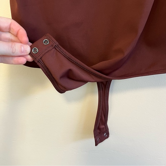 NWT Express Body Contour Bodysuit - Brown - Picture 4 of 13